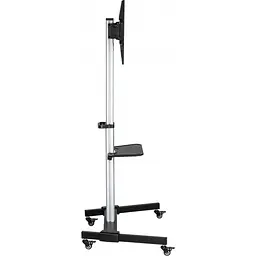 Кріплення для телевізора OfficePro TVS455 37-86" сріблясте/чорне [167723] - мініатюра 4