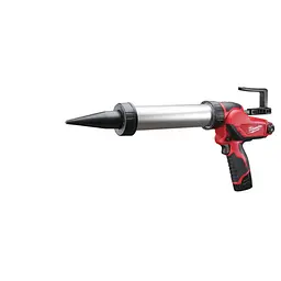 Пістолет для герметиків акумуляторний MILWAUKEE M12 PCG/400A-0, 400мл (каркас, алюмінієва туба, картонне пакування) - мініатюра 6