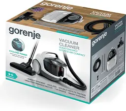 Пилосос Gorenje VCEA01GACWCY [65709] - мініатюра 5