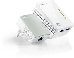 Комплект адаптерів TP-Link для створення мережі Ethernet на основі електромережі TL-WPA4220KIT (500Mbps, Wifi)