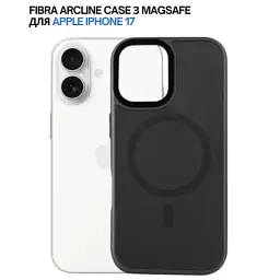 Чохол до мобільного телефона BeCover FIBRA ArcLine MagSafe Apple iPhone 17 Black (715372) - мініатюра 8