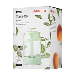 Френч-прес Ardesto Fresh, 800 мл, світло-зелений (AR1008LGB) - мініатюра 6