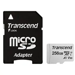 Карта пам'яті Transcend 256GB microSDXC class 10 UHS-I (TS256GUSD300S-A)