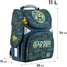 Рюкзак GoPack Education каркасний GO24-5001S-8 Gaming Mode - мініатюра 3