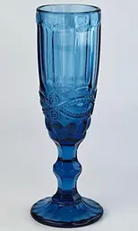 Келих-шампанське "Вінтаж" синій OCT-DKC79318D, blue SR04720SC