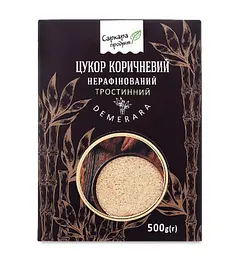 Цукор Demerara Саркара тростинний, нерафінований, коричневий 05 кг (827137)