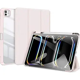 Чохол-книжка Dux Ducis Toby Series With Pencil Holder для Apple iPad Pro 13` M4/M5 (2024-2025) Pink [112720]