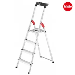 Драбина алюмінієва Hailo L60 Standard Line, 4 ступені (8160407)