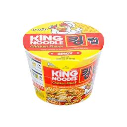Суп рамен Paldo King Noodle Chicken Flavor Spicy у мисці 110 г