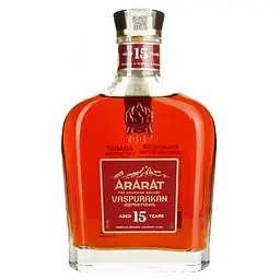 Бренді Арарат Васпуракан 15 yo 40% 0.5 л, в коробці (457075) - мініатюра 2