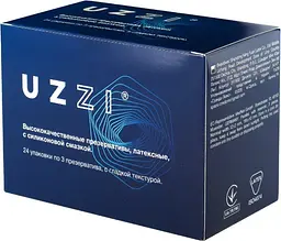 Презервативи для УЗД Uzzi plai з силіконовою змазкою 72 шт.