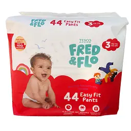 Підгузки - трусики Fred & Flo розмір 3 (6-11 кг), 44 шт