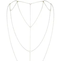 Ланцюжок для спини Bijoux Indiscrets Magnifique Back and Cleavage Chain прикраса для тіла - мініатюра 2