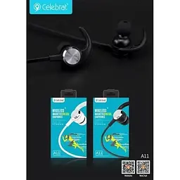 Навушники Celebrat Bluetooth A11 - мініатюра 2
