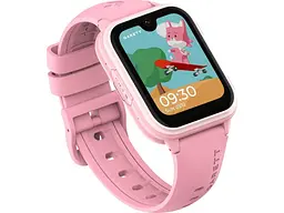 Дитячий смарт-годинник Garett Kids Vibe AI 4G Pink (5904238487419) - мініатюра 1