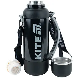Термос Kite чорний 1.2 л (K25-1225-1) - мініатюра 4