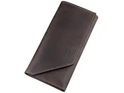 Шкіряний клатч GRANDE PELLE 10х20х2,5 см sum0012818 - мініатюра 1