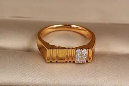 Кільце Xuping Jewelry жіноча печатка р 16 золотисте - мініатюра 2