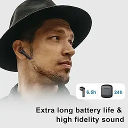 Бездротові навушники TWS J80 Bluetooth 5.1 для iOS Android - мініатюра 6