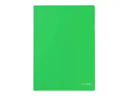 Папка-кутик ECONOMIX А4, 180 мкм, фактура "глянець", зелена E31153-04