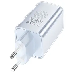 МЗП Hoco N48 Glorious PD65W (1USB-C) Blue - мініатюра 3