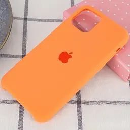 Чохол Silicone Case AA для Apple iPhone 11 Pro 5.8" Оранжевий / Papaya - мініатюра 2