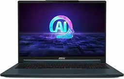 Ноутбук MSI Stealth 16 AI Studio(Core Ultra 9-185H/32GB/1TBSSD/RTX4060/16"QHD) Refurbished - мініатюра 1