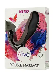Масажер простати Alive Nero, 10 см чорний - мініатюра 3