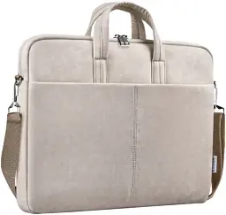 Сумка для ноутбука 15.6" Defender Solid, Beige, екошкіра, 410х310х40 мм (26126)