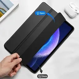 Чохол-книжка BeCover Tri Fold Soft TPU Silicone для Apple iPad Pro 12.9 2020/2021/2022 Black (709712) - мініатюра 5