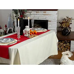 Ранер Ecotton Duck Red водовідштовхувальний 45х170 см (25336) - мініатюра 5