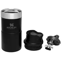 Термочашка Stanley Classic trigger-action 250 мл матова чорна - мініатюра 5