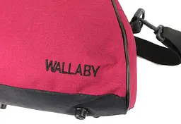 Жіноча спортивна сумка для фітнесу Wallaby 213-4 16L Бордова - мініатюра 10