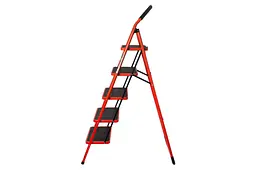 Драбина сталева Intertool LT-0039 на 5 ступенів висота до платформи 1215 мм - мініатюра 2