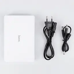 ДБЖ UPS для роутера Hoco DB25 Plus 10000mAh, 18W, 1USB, DC 9/12V, DC 5V, POE 15/24V White - мініатюра 4