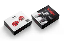 Наручники Whips Collections lakier (червоний) - мініатюра 3