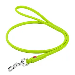 Повідець для собак шкіряний Waudog Glamour круглий XS Д 4 мм Дл 183 см (4820152568694)