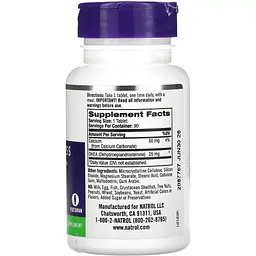 Дегідроепіандростерон Natrol DHEA 25 мг 90 таблеток (NTL00597) - мініатюра 2