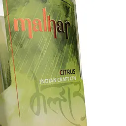 Джин Malhar Citrus Indian Craft Gin 43% 0.7 л - мініатюра 3