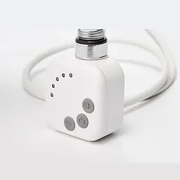Електричний тен HeatQ HEC 300 Вт з кабелем колір білий (H300.W.SC), Білий