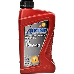Олива моторна напівсинтетична Alpine ТS 10W-40 API SL/CF A3/B4-08 MB-229.1 VW 505.00 1 л (23460)