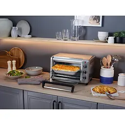 Піч електрична Russell Hobbs Air Fry Mini Oven 12.6 л 1500 Вт сіра (26680-56) - мініатюра 9