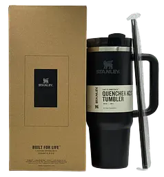 Термокухоль Stanley Quencher H2.0 Tumbler з неіржавкої сталі Black 0,88 л KT7002007