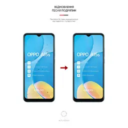 Плівка захисна Armorstandart OPPO A15s (ARM61106) - мініатюра 3