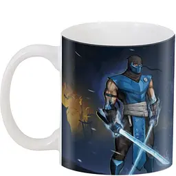 Кухоль GeekLand Mortal Kombat Мортал Комбат арт MK.02.30 330 мл білий - мініатюра 3
