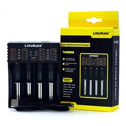 Зарядний пристрій LiitoKala Lii 402 Black (az011) - мініатюра 8