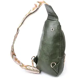 Трендова жіноча слінг сумка через плече з екошкіри Vintage 16х30х8 см sum0026954 - мініатюра 3