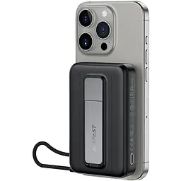Універсальна мобільна батарея Acefast Magnetic Wireless 10000mAh 22.5W PD, QC 3.0 USB-C In/Out, QI 15W M24 Металево-Сірий - мініатюра 6