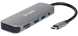 USB-Концентратор DUB-2333 3xUSB3.0 1xUSB-C 1xHDMI USB-C D-Link teh0018450