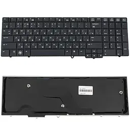 Клавіатура для ноутбука HP (ProBook: 6540b, 6545b, 6550b) rus, black, без джойстика - мініатюра 2